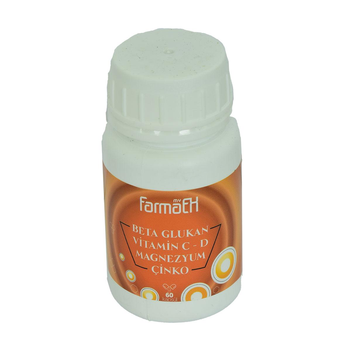 Yeşil Naturel C Vitamini Sade Unisex 60 Kapsül