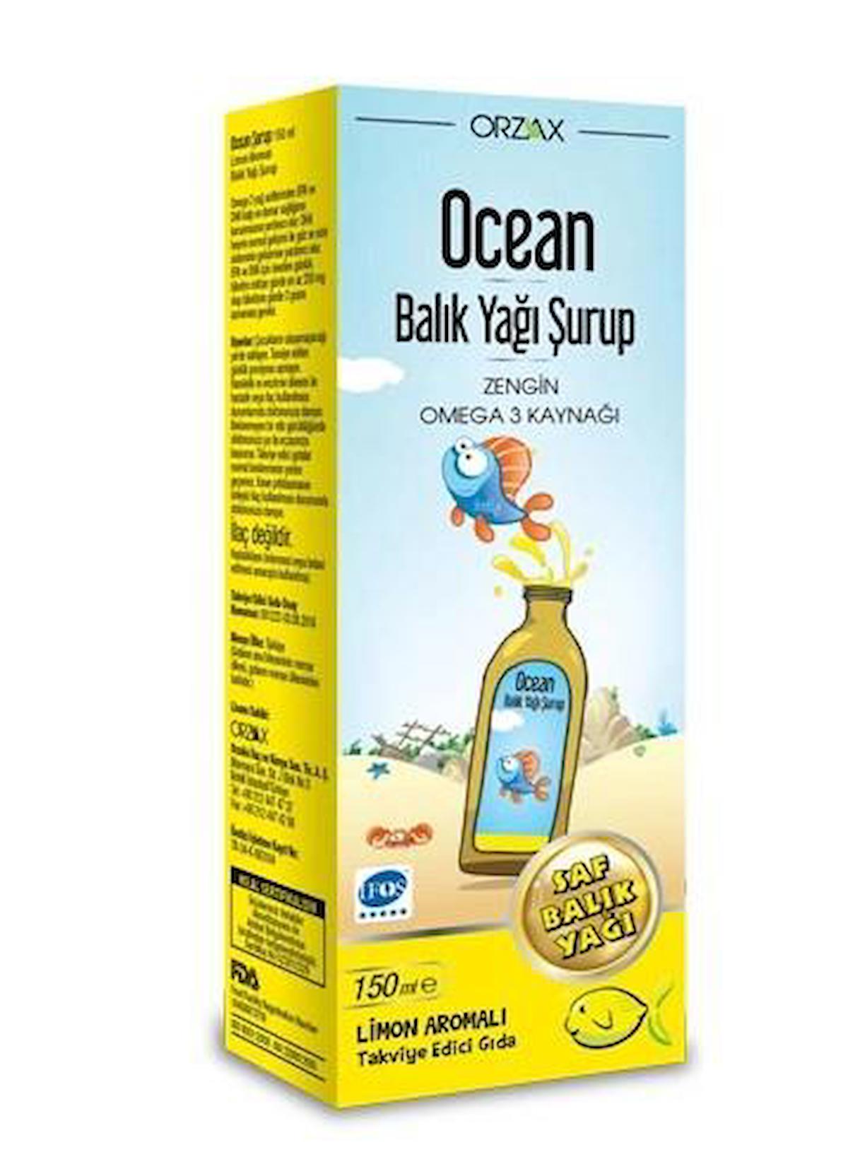 Ocean Omega-11 Aromalı Çocuk Vitamin 150 ml