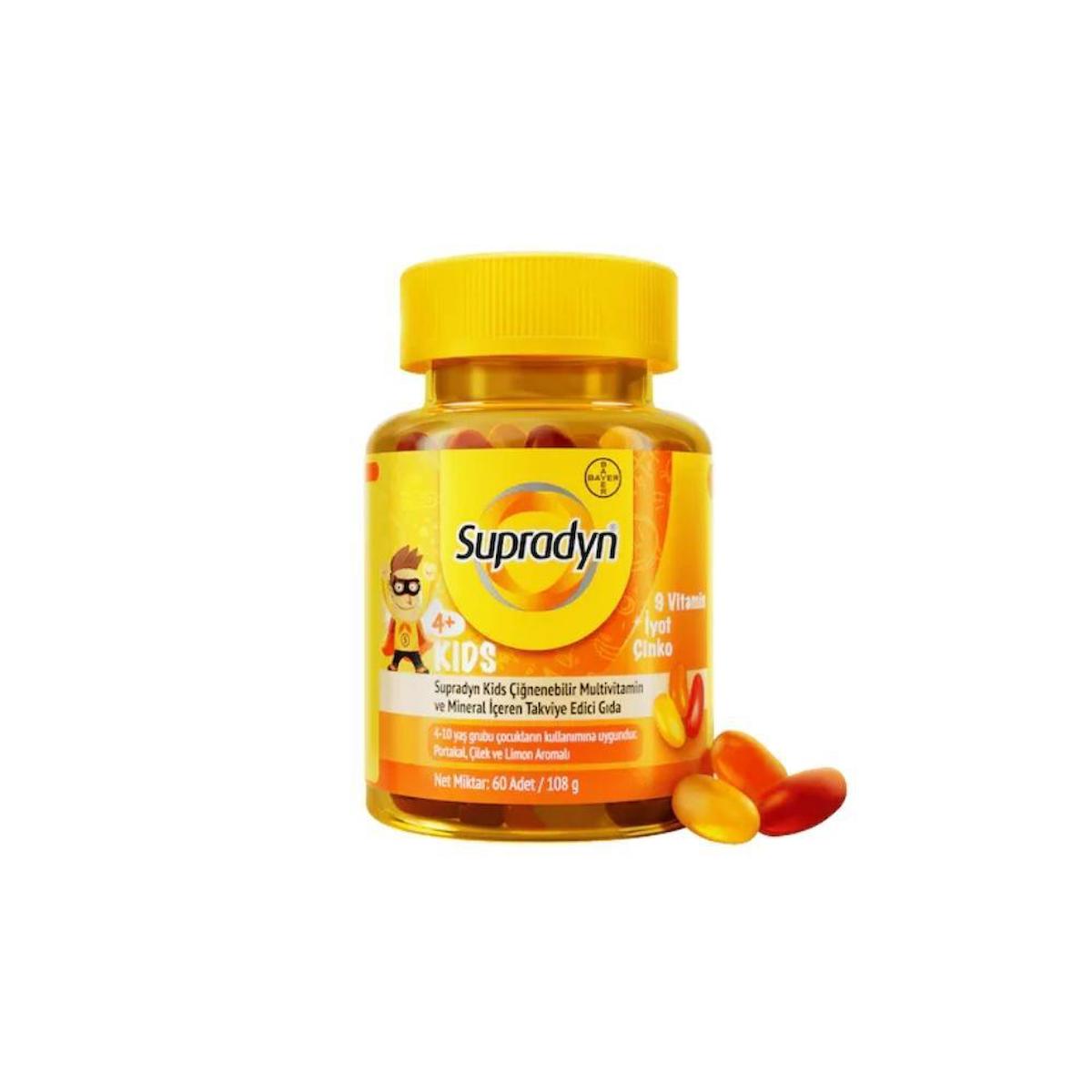 Bayer Aromalı Çocuk Vitamin 60 Kapsül