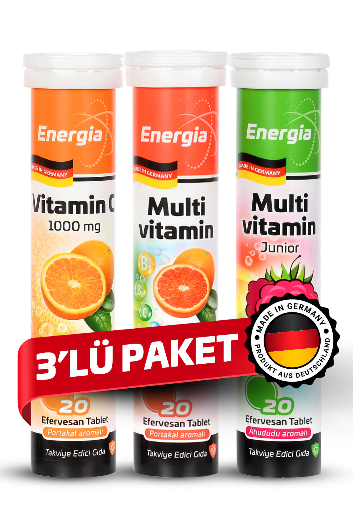 Energia C Vitamini Çocuk 3x20 Tablet