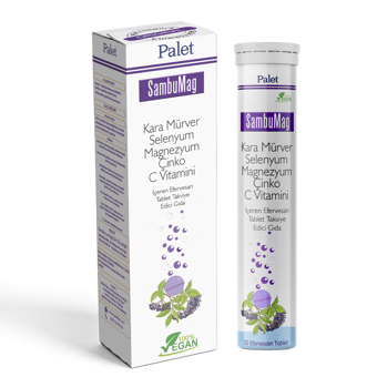 Palet Magnezyum Sade Unisex Vitamin 20 Tablet