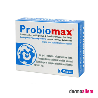 İmuneksfarma Probiyotik Sade Unisex Vitamin 14 Kapsül