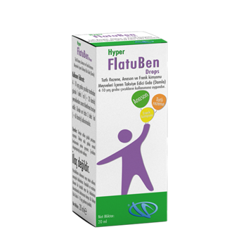 Hiper Farma Hyper Flatuben Drops Aromasız Çocuk Vitamin 20 ml