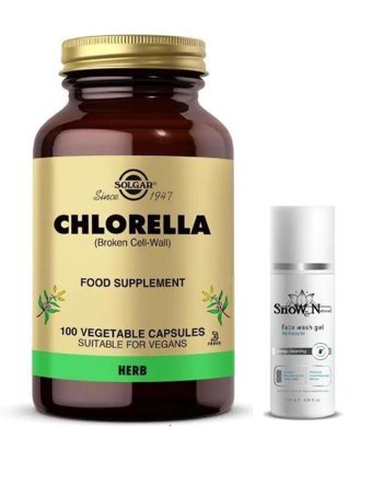 Solgar Chlorella Aromasız Unisex Vitamin 100 Kapsül