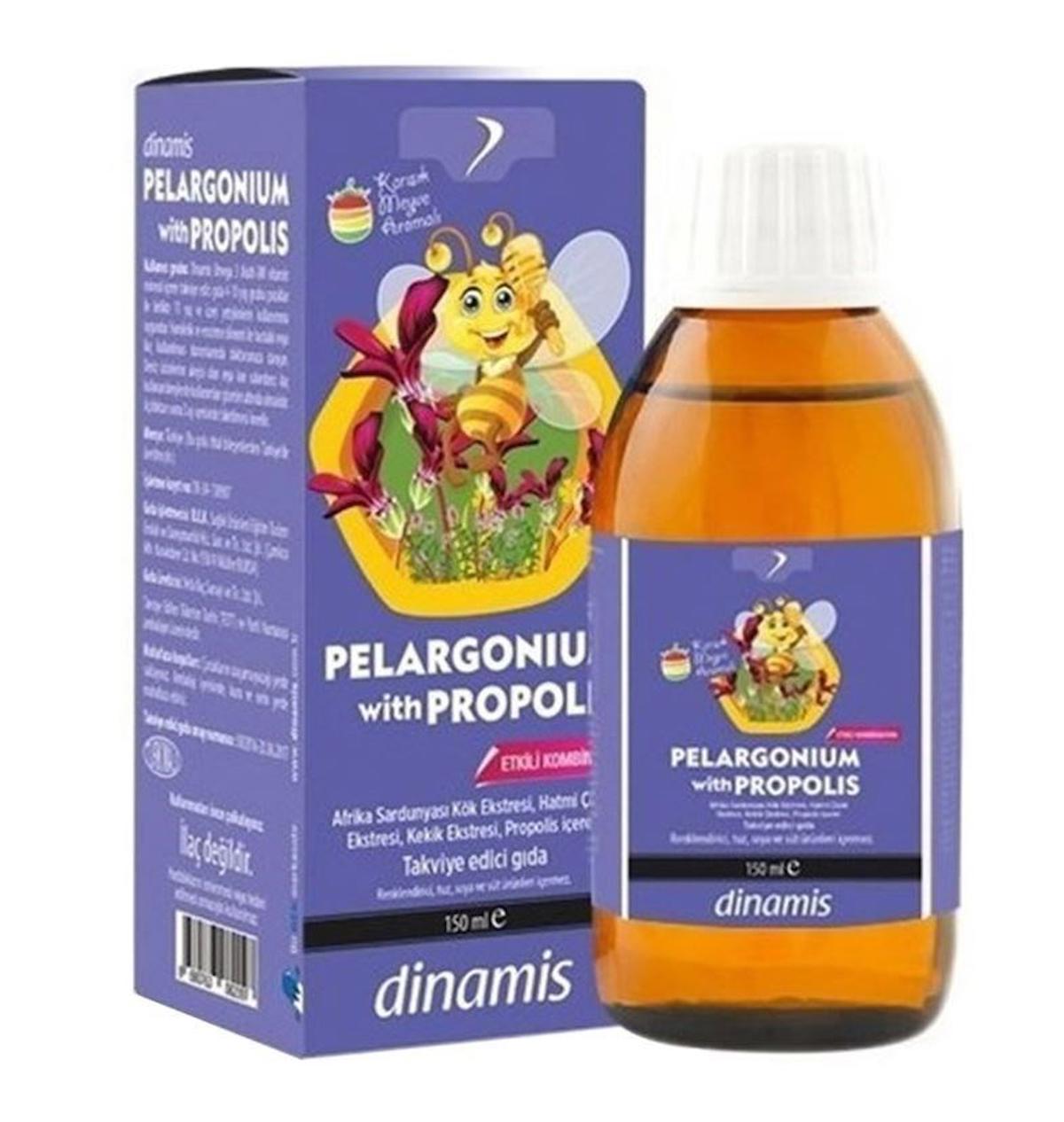 Dinamis Pelargonium With Sade Unisex Vitamin 150 ml