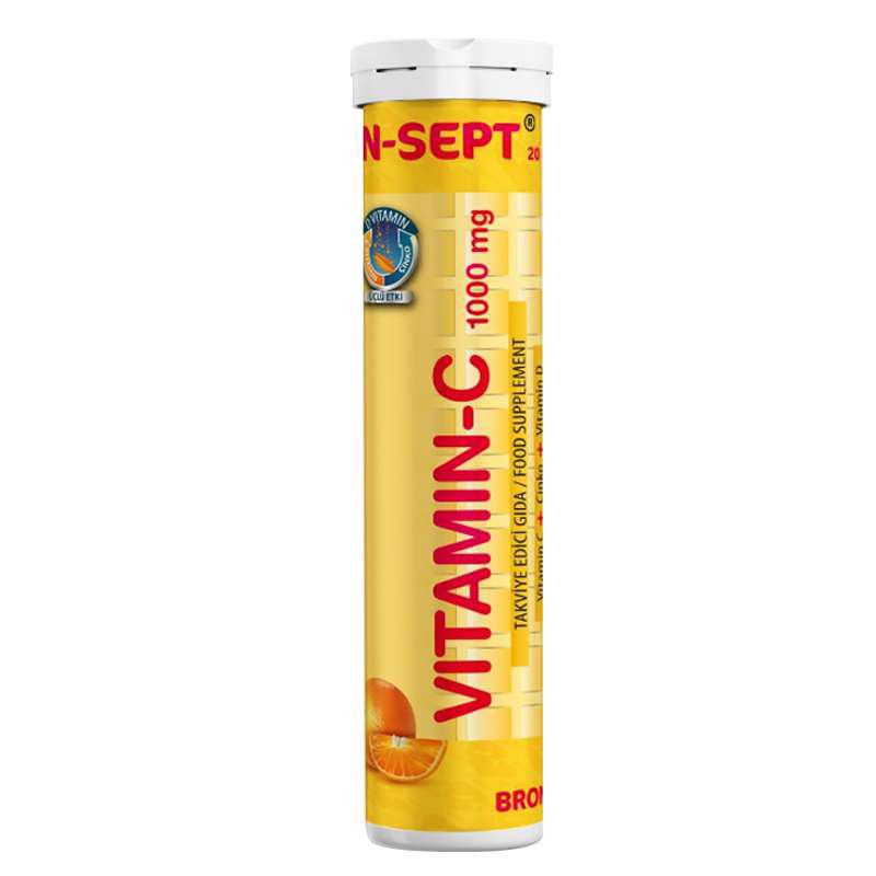 Bron-Sept C Vitamini Aromalı 1000 mg