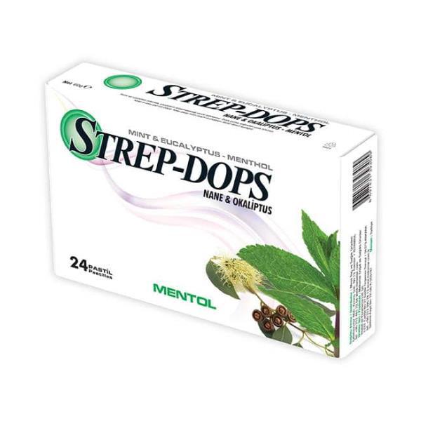 Strepsils Dops Nane Mentol Aromalı Unisex Vitamin 24 Tablet