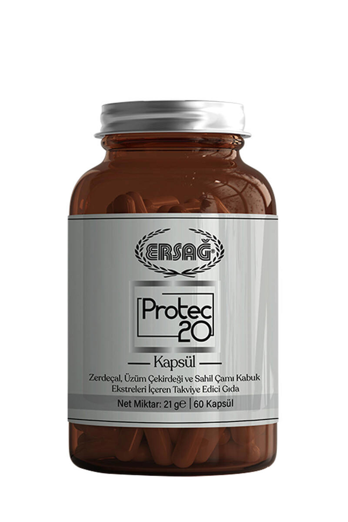 Ersağ Protec 20 Aromalı Unisex Vitamin 20 Kapsül
