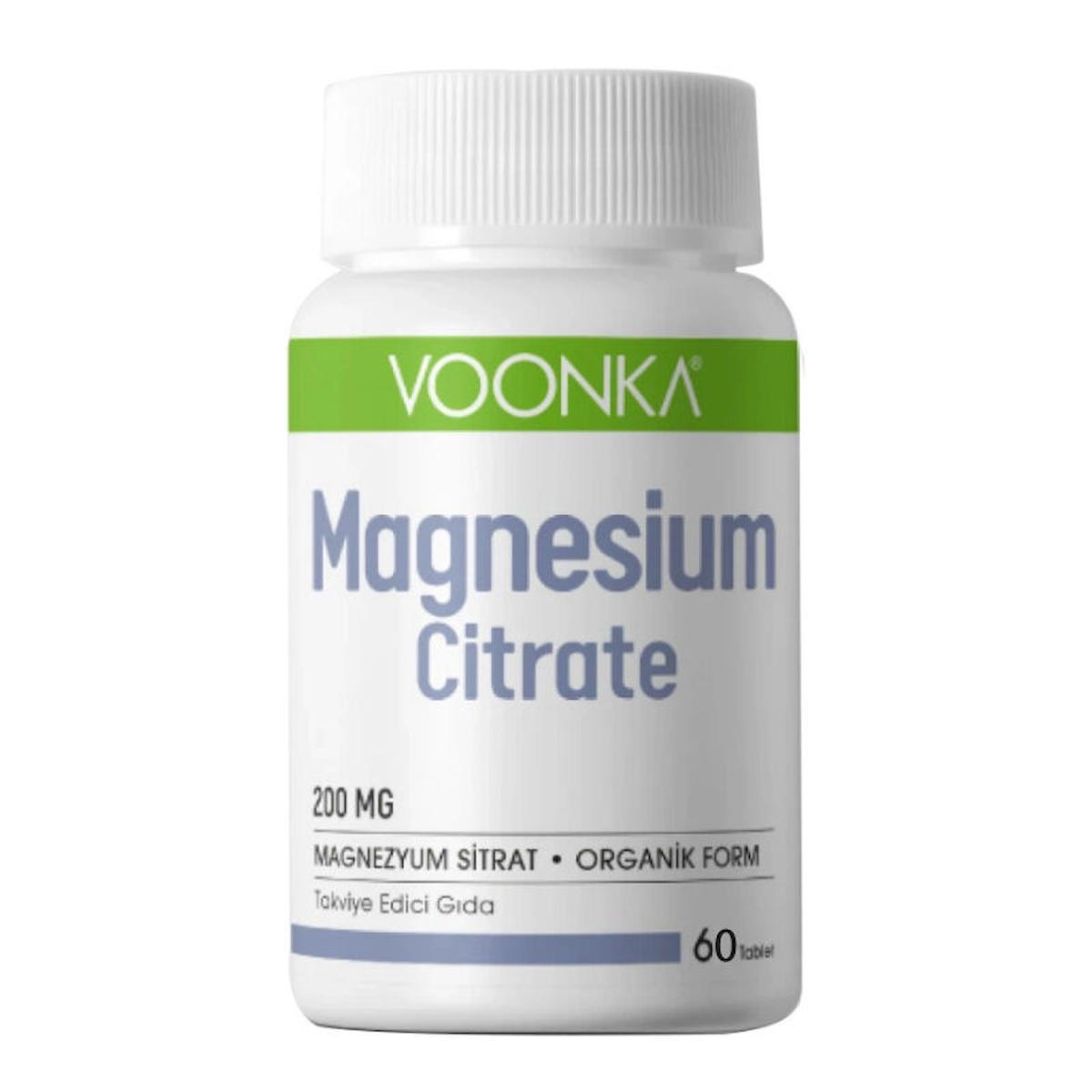 Voonka Magensium Citrate Sade Unisex Vitamin 60 Kapsül