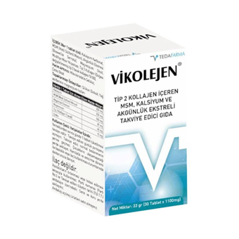 Tedafarma Kalsiyum Kapsül Kolajen 30 Tablet