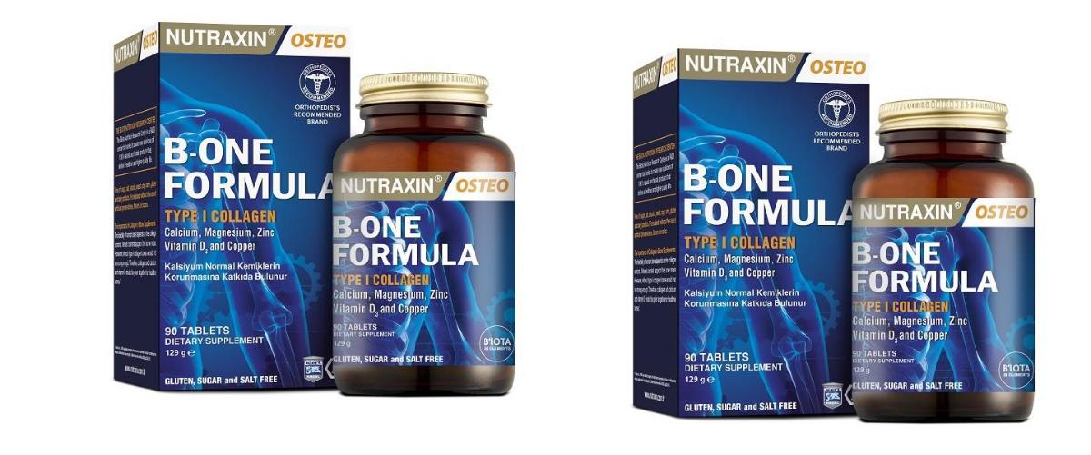 Nutraxin Magnezyum Tablet Kolajen 2x90 Tablet