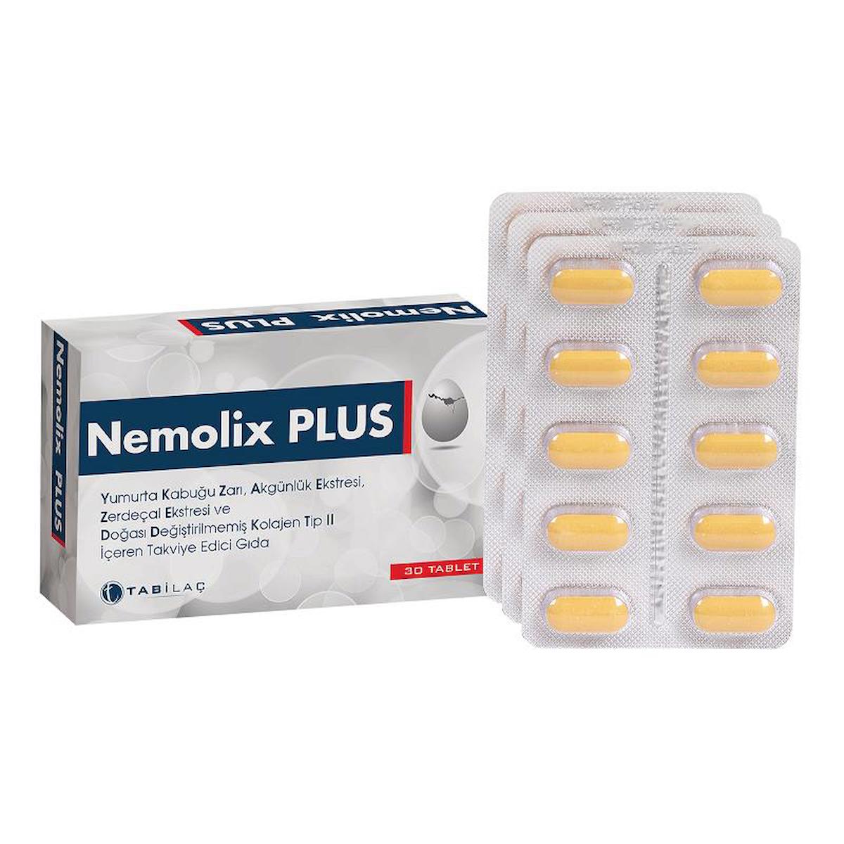 Nemolix Plus Tablet Kolajen 30 Tablet