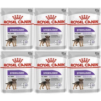 Royal Canin Sterilised Yetişkin Yaş Köpek Maması 85 gr 6'lı