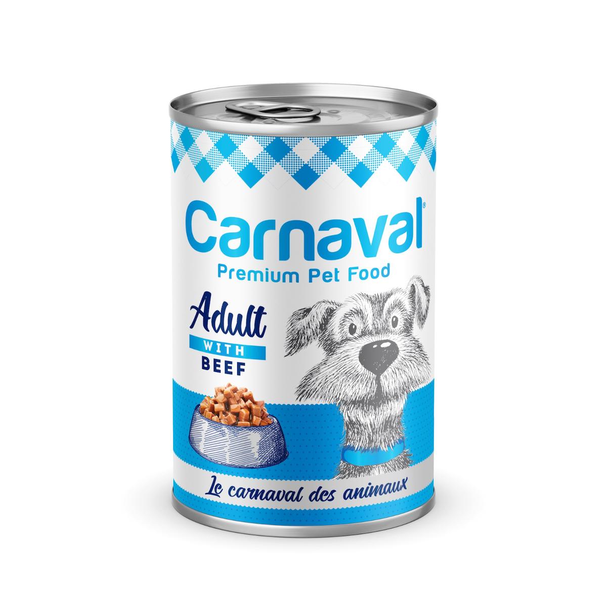 Carnaval Premium Kuzu Etli Yavru Yaş Köpek Maması 400 gr Tekli