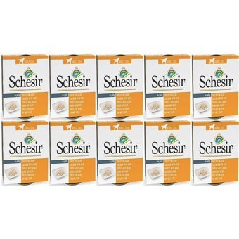 Schesir In Jelly Aleovera ve Tavuklu Yavru Yaş Köpek Maması 150 gr 10'lu