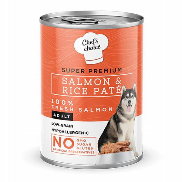 Chef's Choice Super Premium Somonlu Ezme Yetişkin Yaş Köpek Maması 400 gr Tekli
