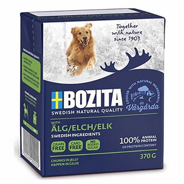 Bozita Elk Geyik Eti Yetişkin Yaş Köpek Maması 370 gr Tekli