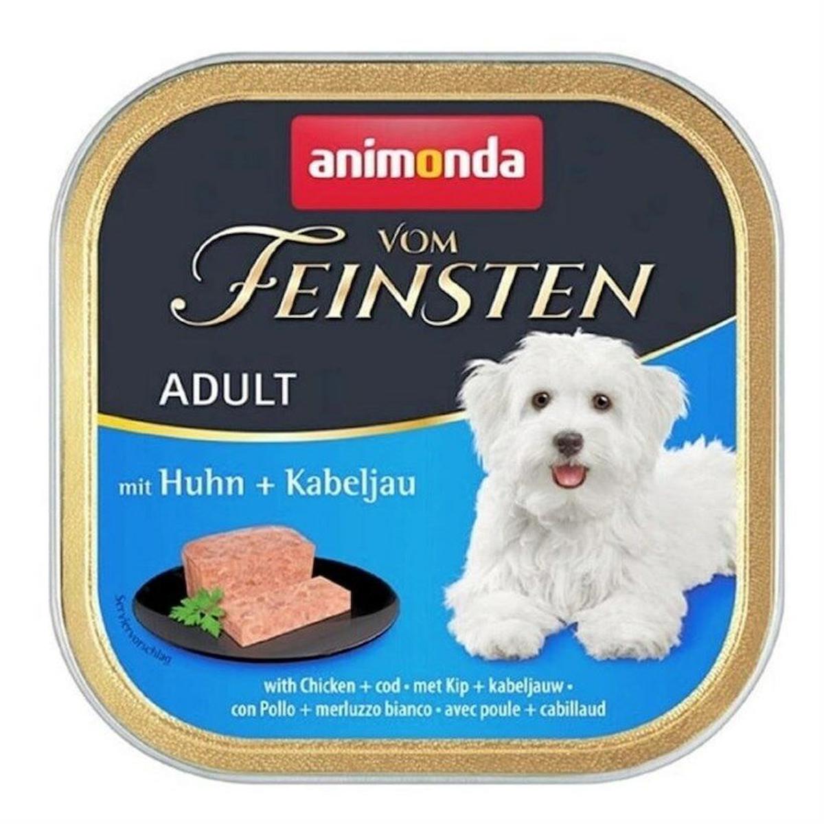 Animonda Vom Feinsten Balıklı Yetişkin Yaş Köpek Maması 150 gr Tekli