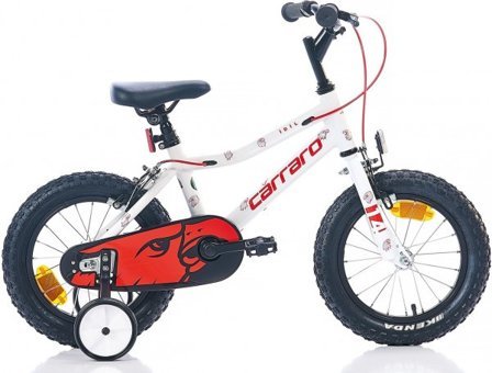 Carraro Red Eagle 14 Jant 1 Vites 3 Yaş Beyaz Çocuk Bisikleti