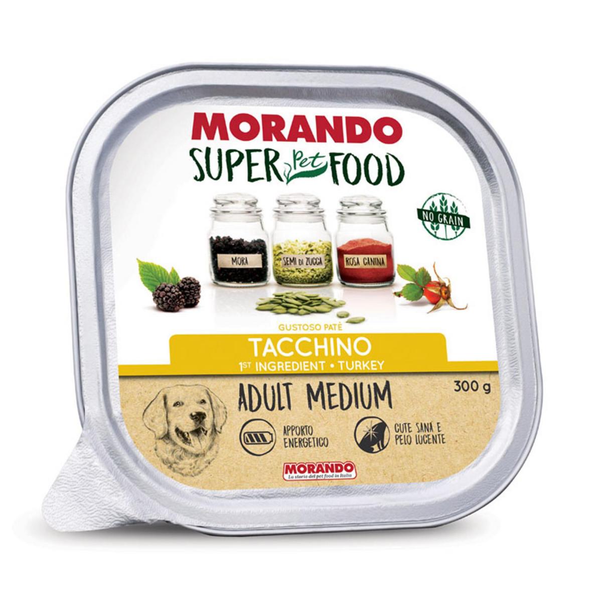 Morando Super Pet Food Hindili Yetişkin Yaş Köpek Maması 300 gr Tekli