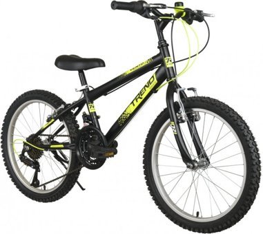 Trendbike Vento 20 Jant 18 Vites 5 Yaş Siyah Çocuk Bisikleti