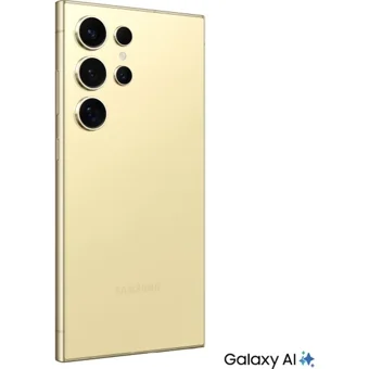 Samsung Galaxy S24 Ultra 1 TB Hafıza 12 GB Ram 6.8 inç 200 MP Kalemli Çift Hatlı Dynamic AMOLED Ekran Android Akıllı Cep Telefonu Sarı