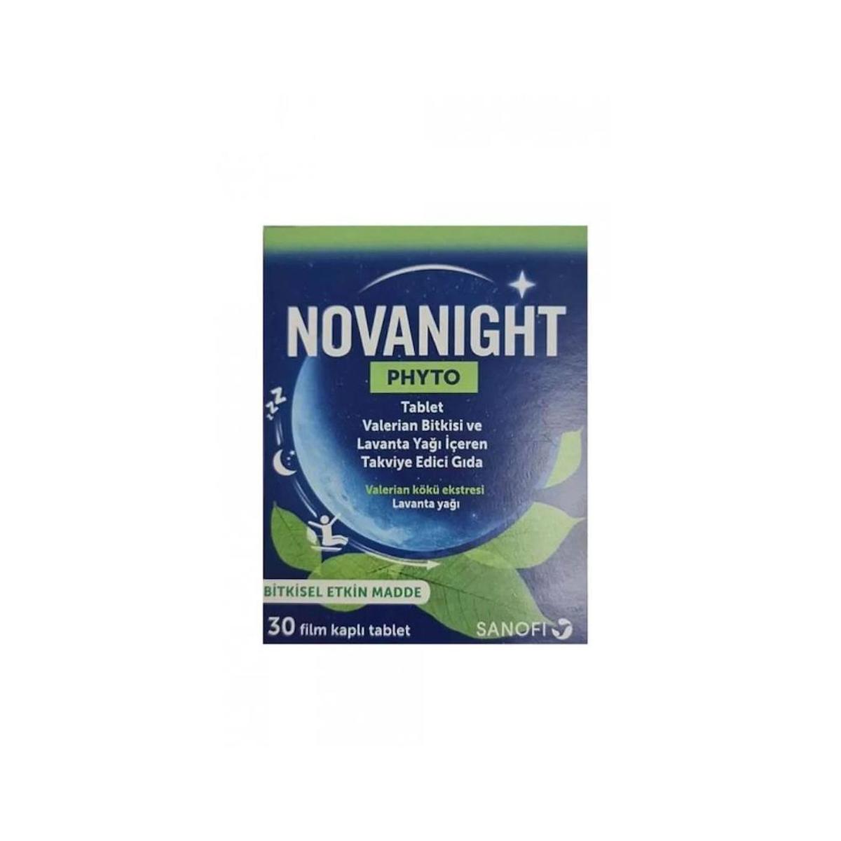 Sanofi Novanight Sade Yetişkin Bitkisel Besin Desteği 30 Tablet