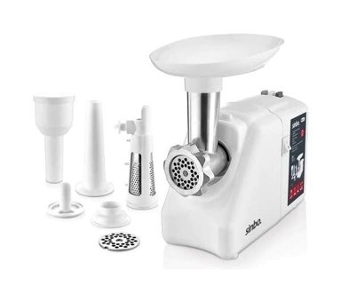 Sinbo SHB 3189 İçli Köfte Aparatlı Salça Aparatlı 2000 W Kıyma Makinesi
