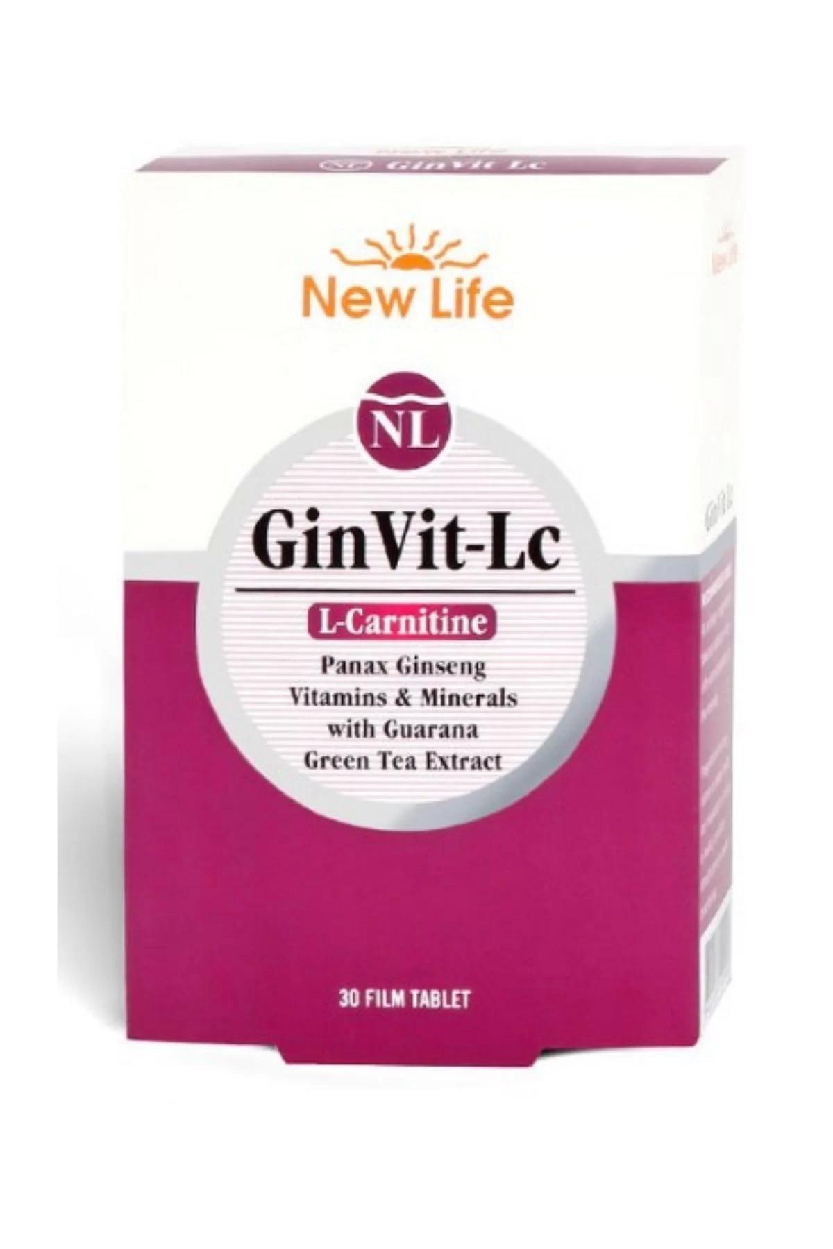 New Life Spectrum Sade Yetişkin Bitkisel Besin Desteği 30 Tablet