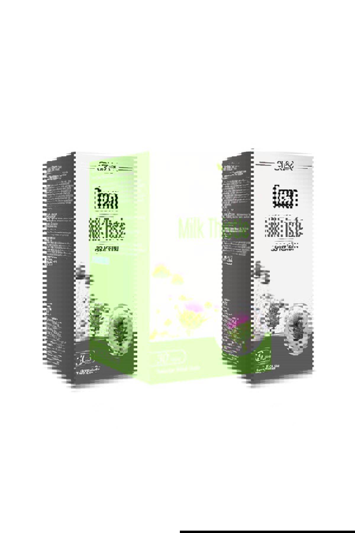 Ocean Milk Thistle Aromasız Yetişkin Bitkisel Besin Desteği 30 Tablet