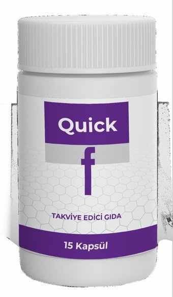 Quick F L Karnitin Aromasız Yetişkin Bitkisel Besin Desteği 15 Kapsül