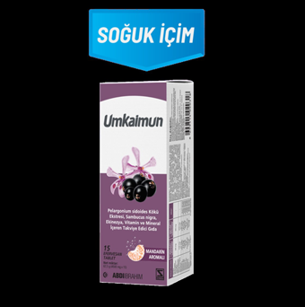 Beyazecza Umkaimun Aromalı Yetişkin Bitkisel Besin Desteği 15 Tablet