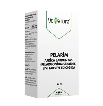 Venatura Pelarim Aromalı Yetişkin Bitkisel Besin Desteği 20 ml
