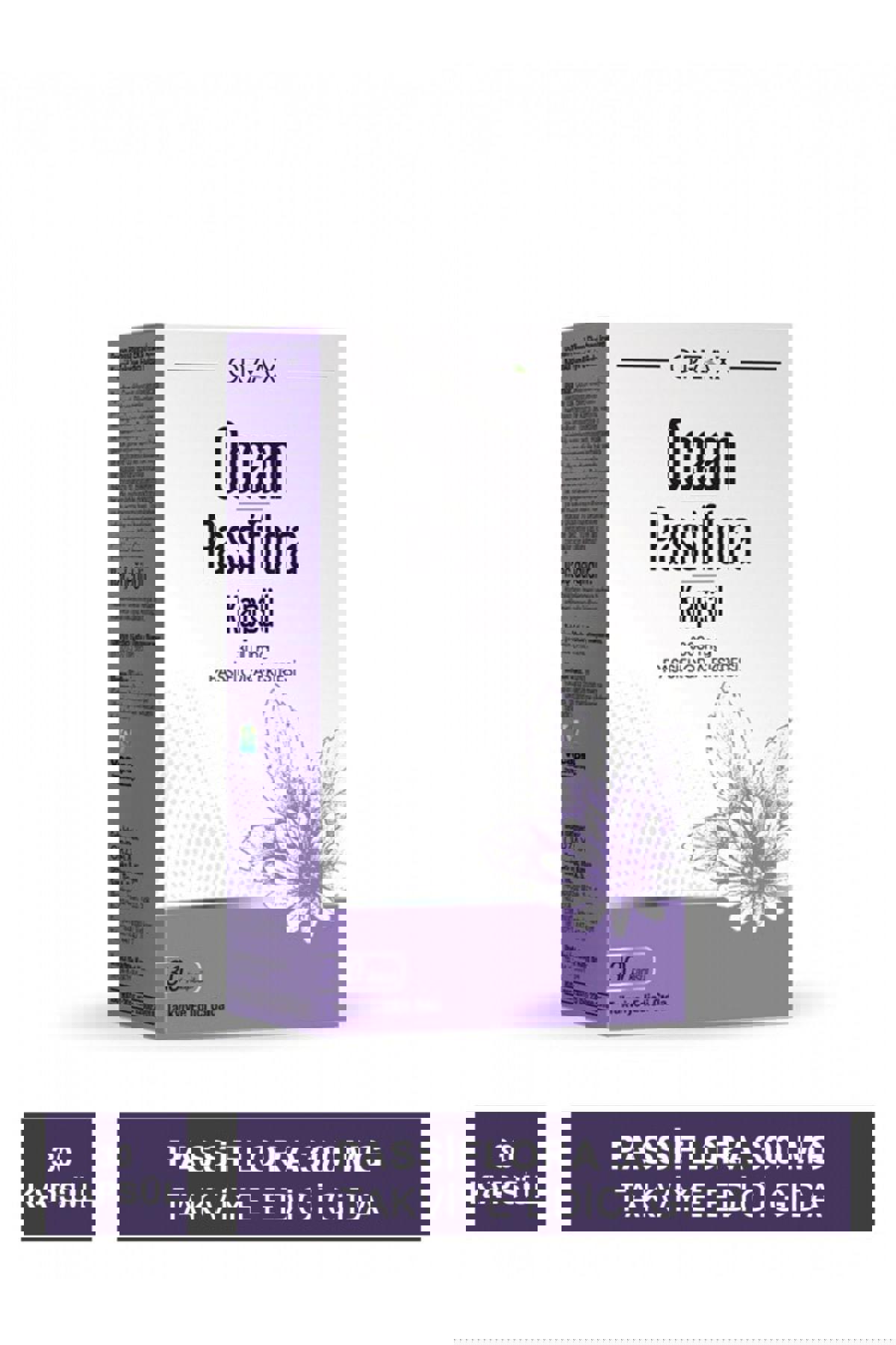 Ocean Passiflora Aromalı Yetişkin Bitkisel Besin Desteği 30 Tablet