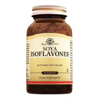 Solgar Soya İsoflavones Sade Yetişkin Bitkisel Besin Desteği 60 Kapsül