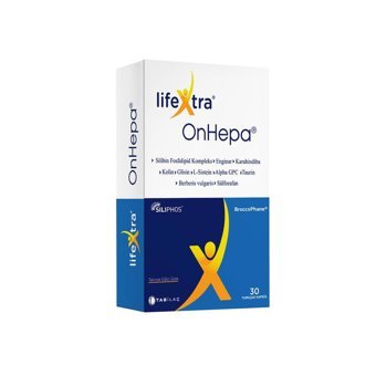 Tab İlaç Onhepa Aromasız Yetişkin Bitkisel Besin Desteği 30 Tablet