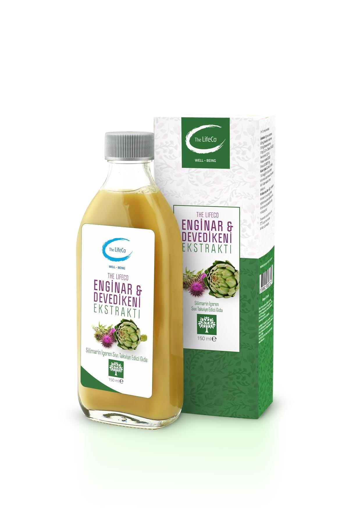 Thelifeco Lifeco Enginar Devedikeni Sıvı Ekstraktı Aromasız Yetişkin Bitkisel Besin Desteği 150 ml