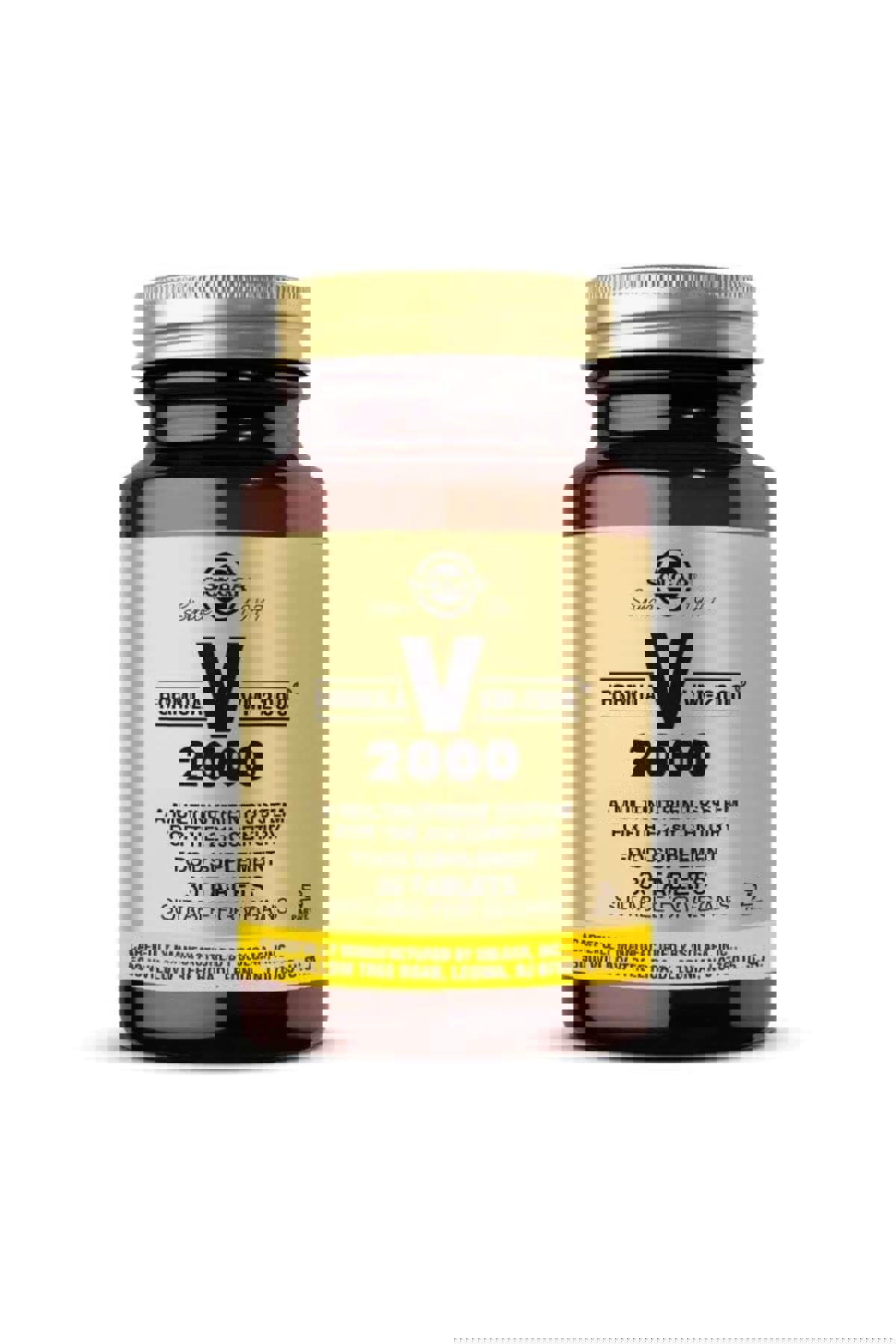 Solgar Formula Aromasız Yetişkin Bitkisel Besin Desteği 30 Tablet