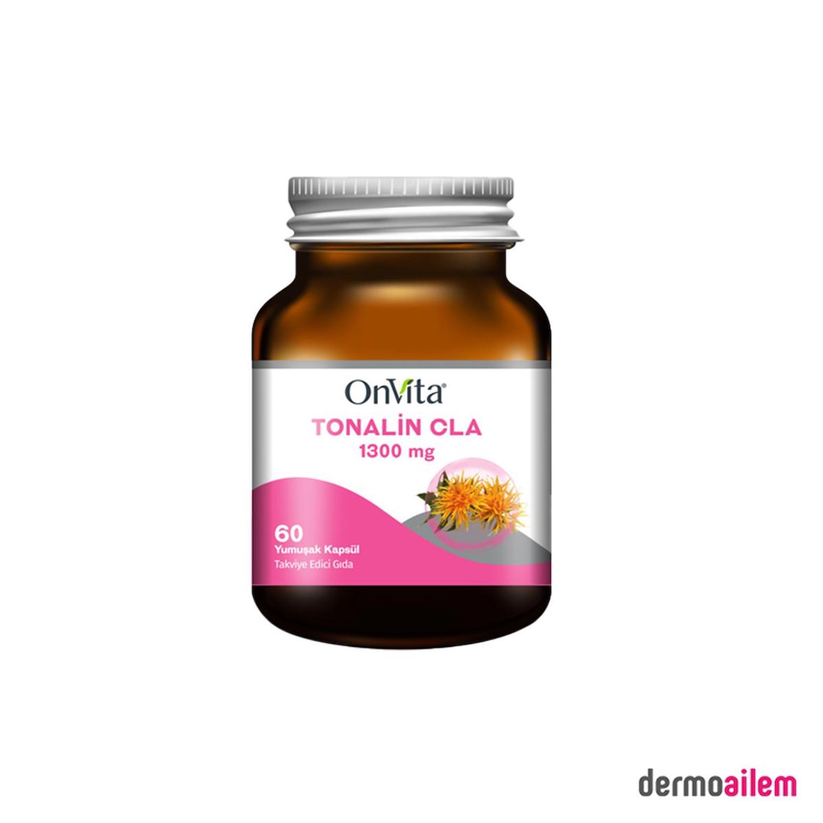 Onvita Tonalin Cla Aromasız Yetişkin Bitkisel Besin Desteği 60 Tablet