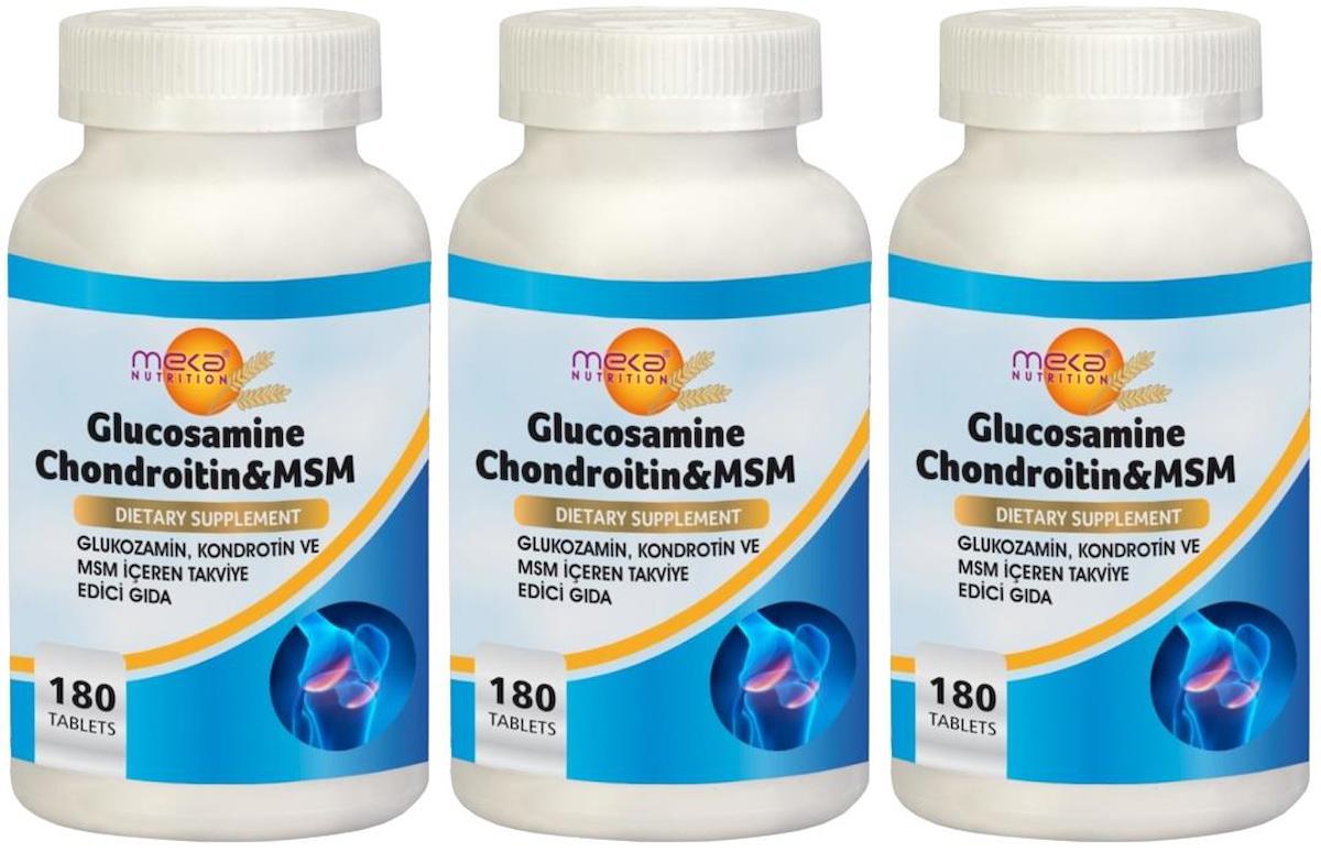 Meka Nutrition Glukozamin 3x180 Tablet