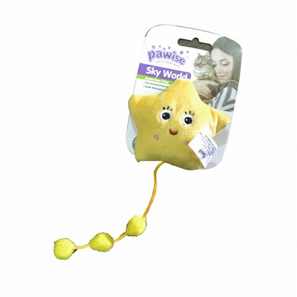 Pawise Peluş Isırma Yavru-Yetişkin Yıldız Kedi Oyuncağı
