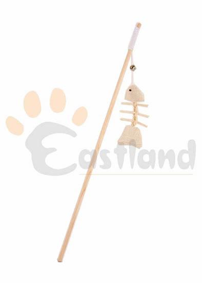 Eastland Hareketli Sesli Isırma Yavru-Yetişkin Olta Kedi Oyuncağı