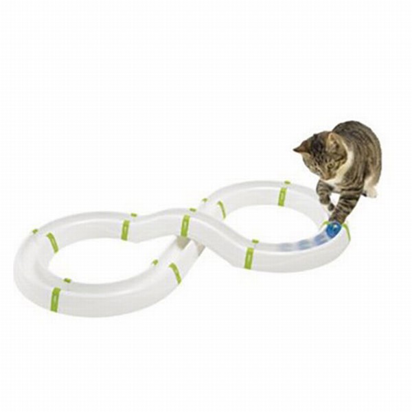 Ferplast Typhon Ring Hareketli Sesli Aktivite Yavru-Yetişkin Aktivite Kedi Oyuncağı