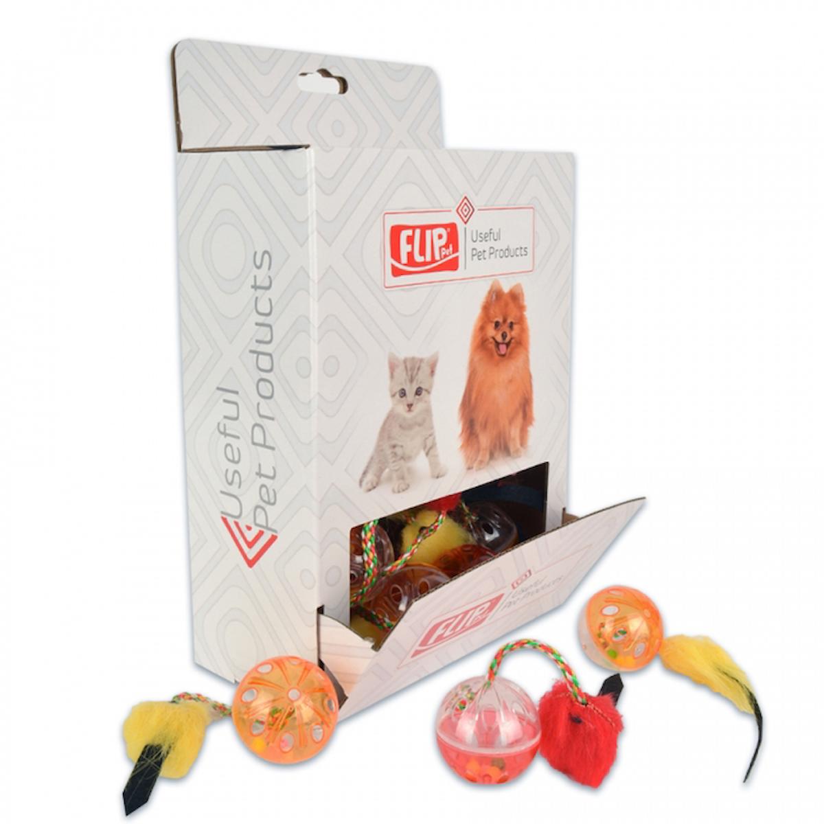 Pıwo 07 Sesli Isırma Yavru-Yetişkin Fare Kedi Oyuncağı