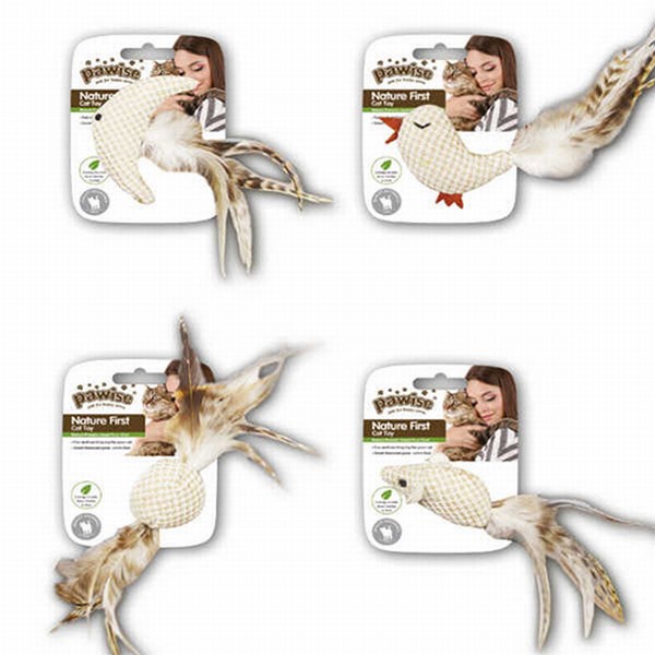 Pawise Nature First Tüylü Aktivite Yavru-Yetişkin Aktivite Kedi Oyuncağı