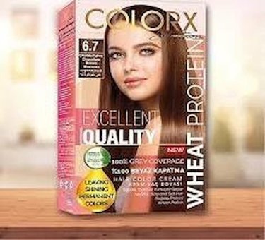 Colorx 6.7 Çikolata Kahve Krem Saç Boyası 60 ml