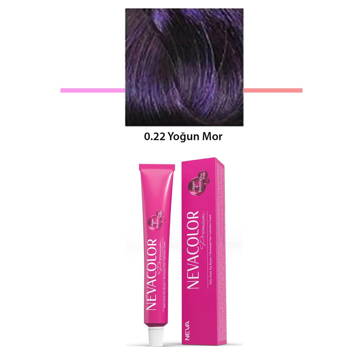 Shopping Store 0.22 Mor Krem Saç Boyası 50 gr
