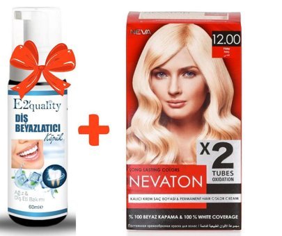 Fırat Kozmetik 12.00 Fildişi Krem Saç Boyası 2x50 ml