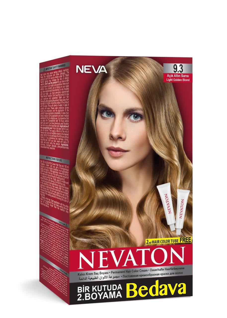 Neva 9.3 Altın Sarı Krem Saç Boyası