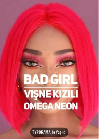Omega Vişne Kızılı Amonyaksız Krem Saç Boyası